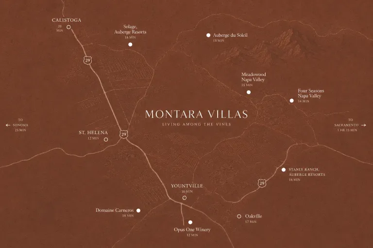 Montara Villas Map